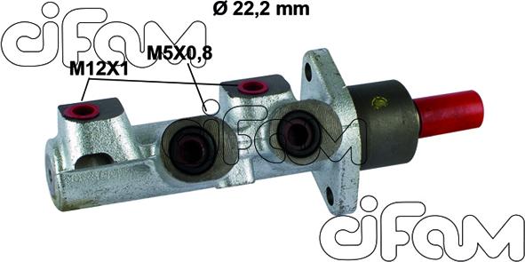Cifam 202-505 - Главный тормозной цилиндр autosila-amz.com