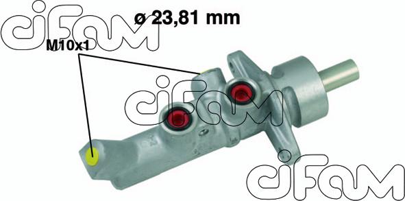 Cifam 202-647 - Главный тормозной цилиндр autosila-amz.com
