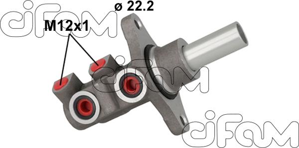 Cifam 202-1158 - Главный тормозной цилиндр autosila-amz.com