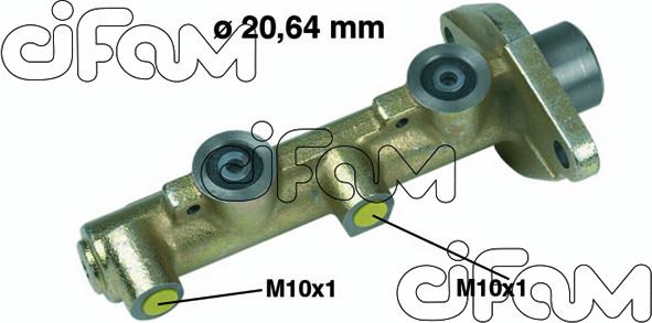 Cifam 202-120 - Главный тормозной цилиндр autosila-amz.com