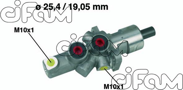 Cifam 202-176 - Главный тормозной цилиндр autosila-amz.com