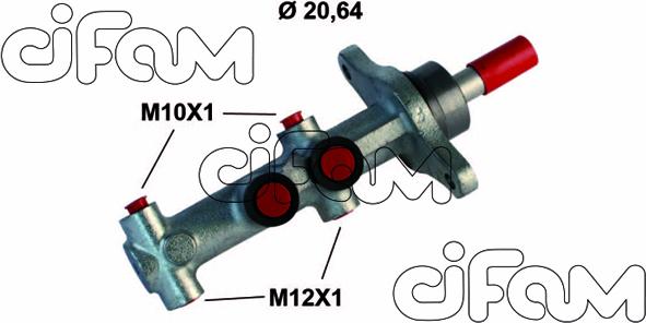 Cifam 202-864 - Главный тормозной цилиндр autosila-amz.com