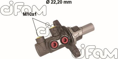 Cifam 202-838 - Главный тормозной цилиндр autosila-amz.com