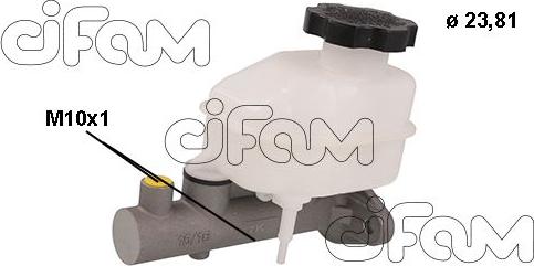 Cifam 202-824 - Главный тормозной цилиндр autosila-amz.com