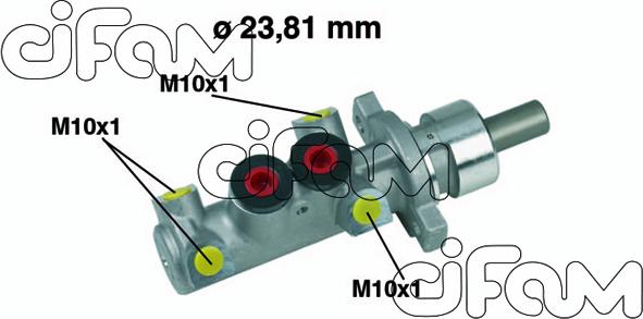 Cifam 202-361 - Главный тормозной цилиндр autosila-amz.com