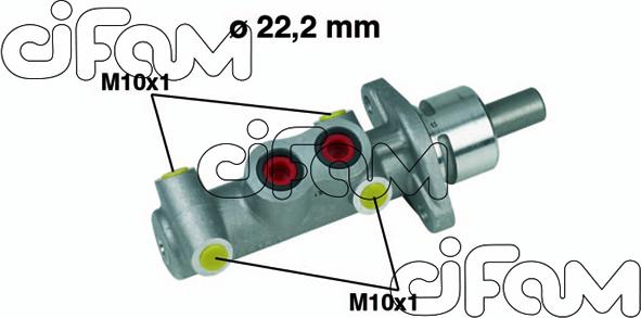 Cifam 202-290 - Главный тормозной цилиндр autosila-amz.com