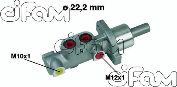 Cifam 202-297 - Главный тормозной цилиндр autosila-amz.com