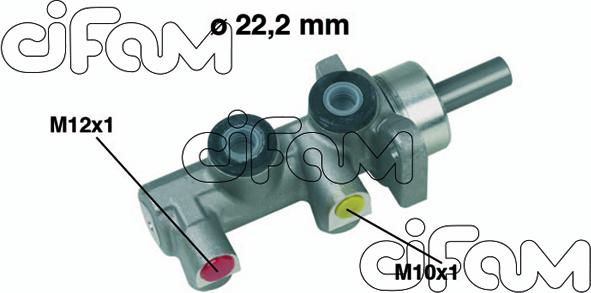 Cifam 202-229 - Главный тормозной цилиндр autosila-amz.com