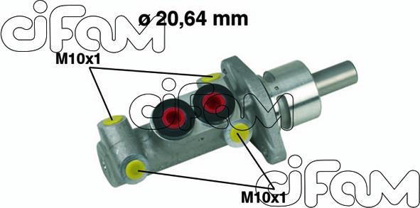 Cifam 202-277 - Главный тормозной цилиндр autosila-amz.com