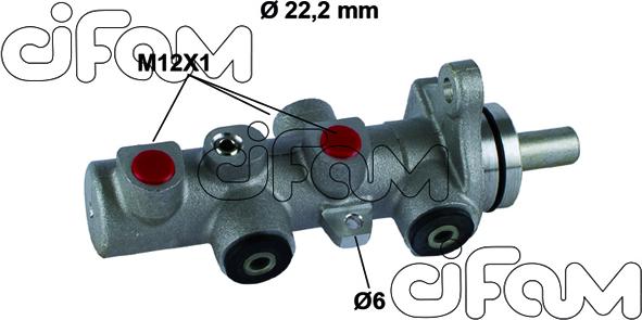 Cifam 202-793 - Главный тормозной цилиндр autosila-amz.com