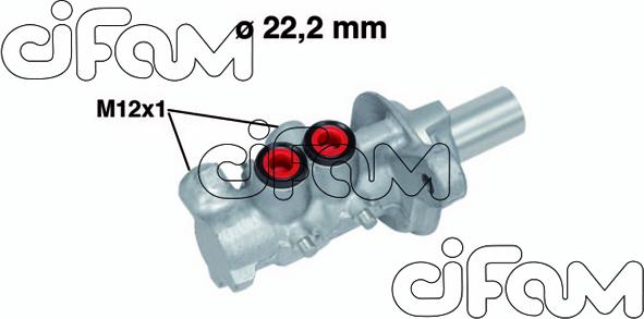 Cifam 202-757 - Главный тормозной цилиндр autosila-amz.com