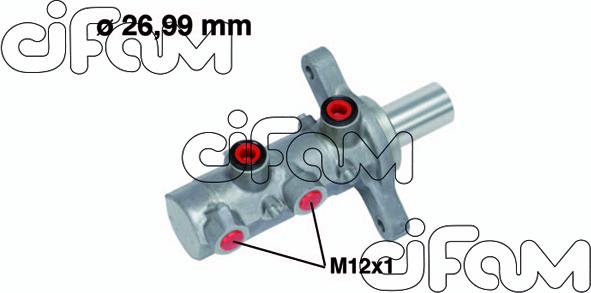 Cifam 202-729 - Главный тормозной цилиндр autosila-amz.com