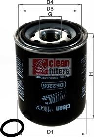Clean Filters DE2205 - Патрон осушителя воздуха, пневматическая система autosila-amz.com
