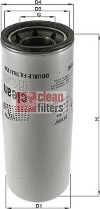Clean Filters DF1897 - Масляный фильтр autosila-amz.com