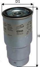Clean Filters DN1918 - Топливный фильтр autosila-amz.com