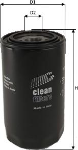 Clean Filters DO1875 - Масляный фильтр autosila-amz.com