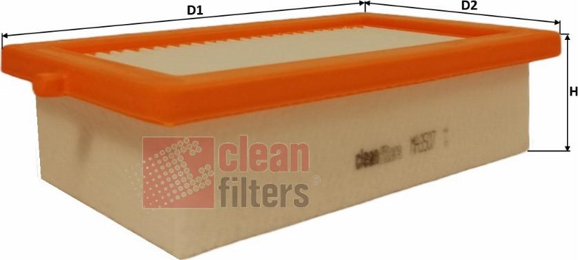 Clean Filters MA3507 - Воздушный фильтр, двигатель autosila-amz.com