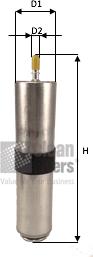 Clean Filters MG3634 - Топливный фильтр autosila-amz.com