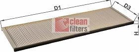 Clean Filters NC2362 - Фильтр воздуха в салоне autosila-amz.com