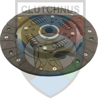 Clutchnus SEF40 - Диск сцепления, фрикцион autosila-amz.com