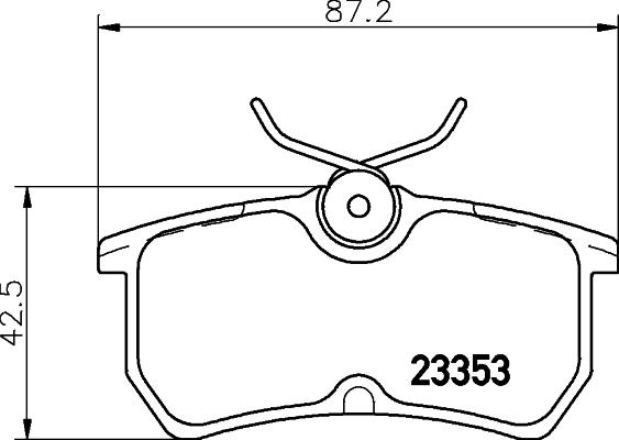 Cobreq N-163 - Тормозные колодки, дисковые, комплект autosila-amz.com