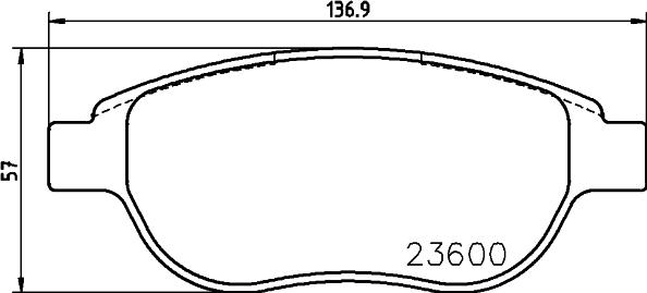 Cobreq N-1168 - Тормозные колодки, дисковые, комплект autosila-amz.com