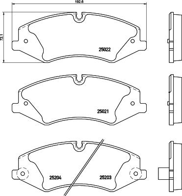 Cobreq N-1707 - Тормозные колодки, дисковые, комплект autosila-amz.com