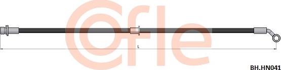 Cofle 92.BH.HN041 - Тормозной шланг autosila-amz.com