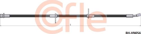 Cofle 92.BH.HN056 - Тормозной шланг autosila-amz.com