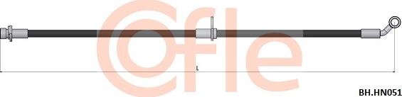 Cofle 92.BH.HN051 - Тормозной шланг autosila-amz.com
