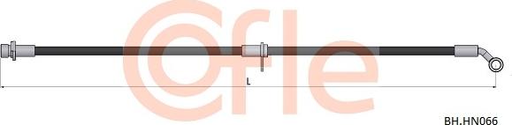 Cofle 92.BH.HN066 - Тормозной шланг autosila-amz.com