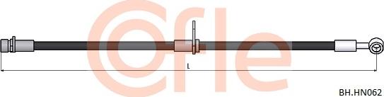 Cofle 92.BH.HN062 - Тормозной шланг autosila-amz.com