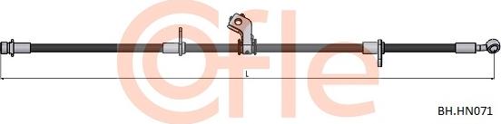 Cofle 92.BH.HN071 - Тормозной шланг autosila-amz.com