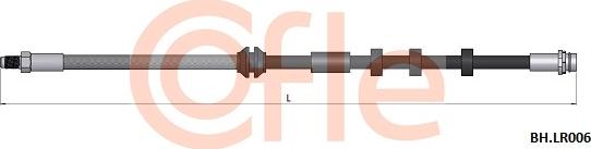 Cofle 92.BH.LR006 - Тормозной шланг autosila-amz.com