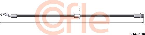 Cofle 92.BH.OP018 - Тормозной шланг autosila-amz.com