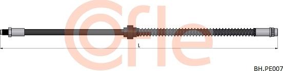 Cofle 92.BH.PE007 - Тормозной шланг autosila-amz.com