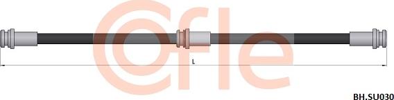 Cofle 92.BH.SU030 - Тормозной шланг autosila-amz.com