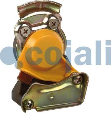 Cojali 6001404 - соединительная головка !/груша/ (желт.) M16x1.5 внутр.\Omn MB/DAF/Scania autosila-amz.com