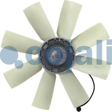Cojali 7085401 - вискомуфта привода вентилятора! с крыльч. d=750mm, 8 лоп. с электр.\Volvo FH12/FH13 autosila-amz.com