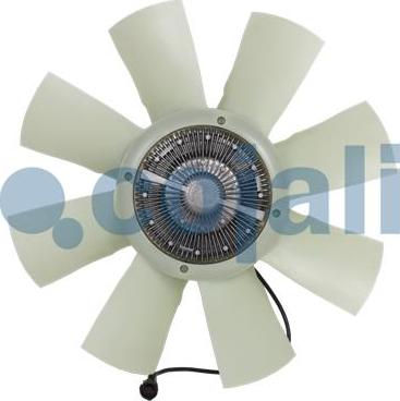 Cojali 7025403 - Вискомуфта вентилятора в сборе с крыльчаткой с эл управлением autosila-amz.com