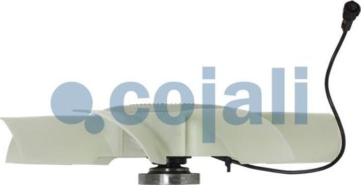 Cojali 7025403 - Вискомуфта вентилятора в сборе с крыльчаткой с эл управлением autosila-amz.com