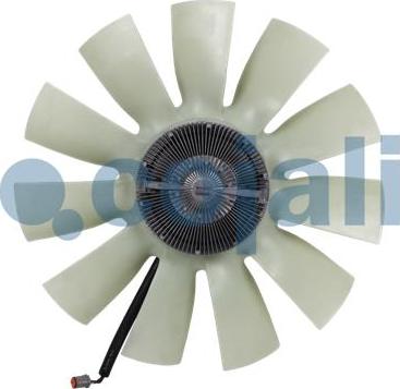 Cojali 7075419 - Муфта вентилятора SCANIA с крыльчаткой (R серия, DC16XPI) autosila-amz.com