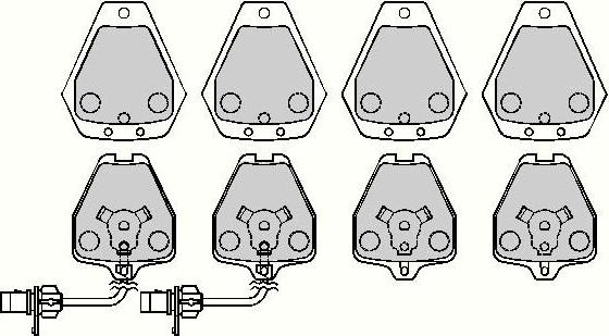 Comline ADB11764 - Тормозные колодки, дисковые, комплект autosila-amz.com