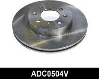 Comline ADC0504V - Тормозной диск autosila-amz.com