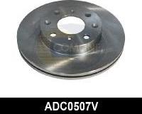 Comline ADC0507V - Тормозной диск autosila-amz.com