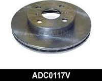 Comline ADC0117V - Тормозной диск autosila-amz.com