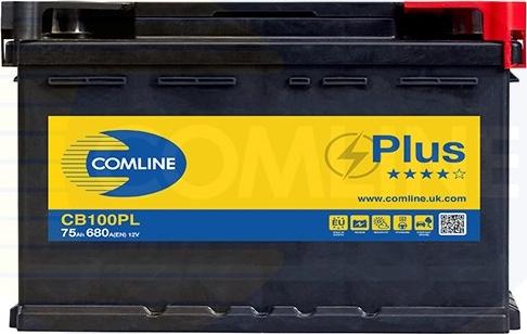 Comline CB100PL - Стартерная аккумуляторная батарея, АКБ autosila-amz.com