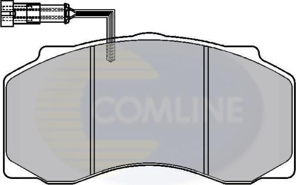 Comline CBP9027 - Тормозные колодки, дисковые, комплект autosila-amz.com