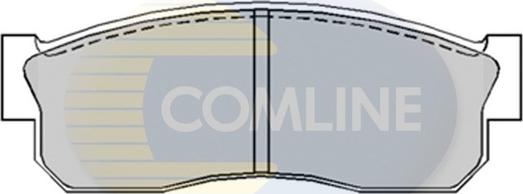 Comline CBP0207 - Тормозные колодки, дисковые, комплект autosila-amz.com