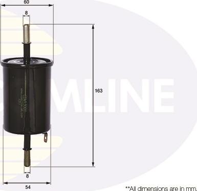 Comline CDW13001 - Топливный фильтр autosila-amz.com